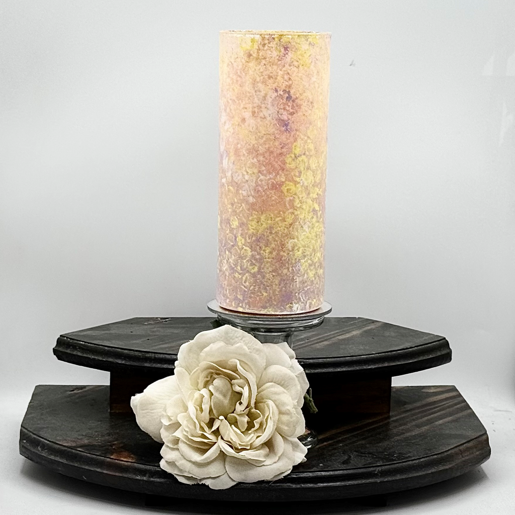 Watercolor Wash Glass Vase Collection