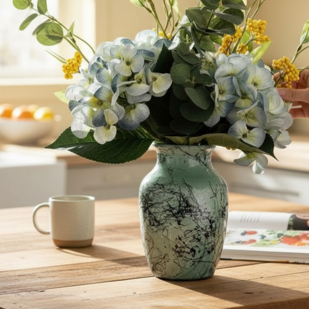 Whisper Stone Glass Vase Collection
