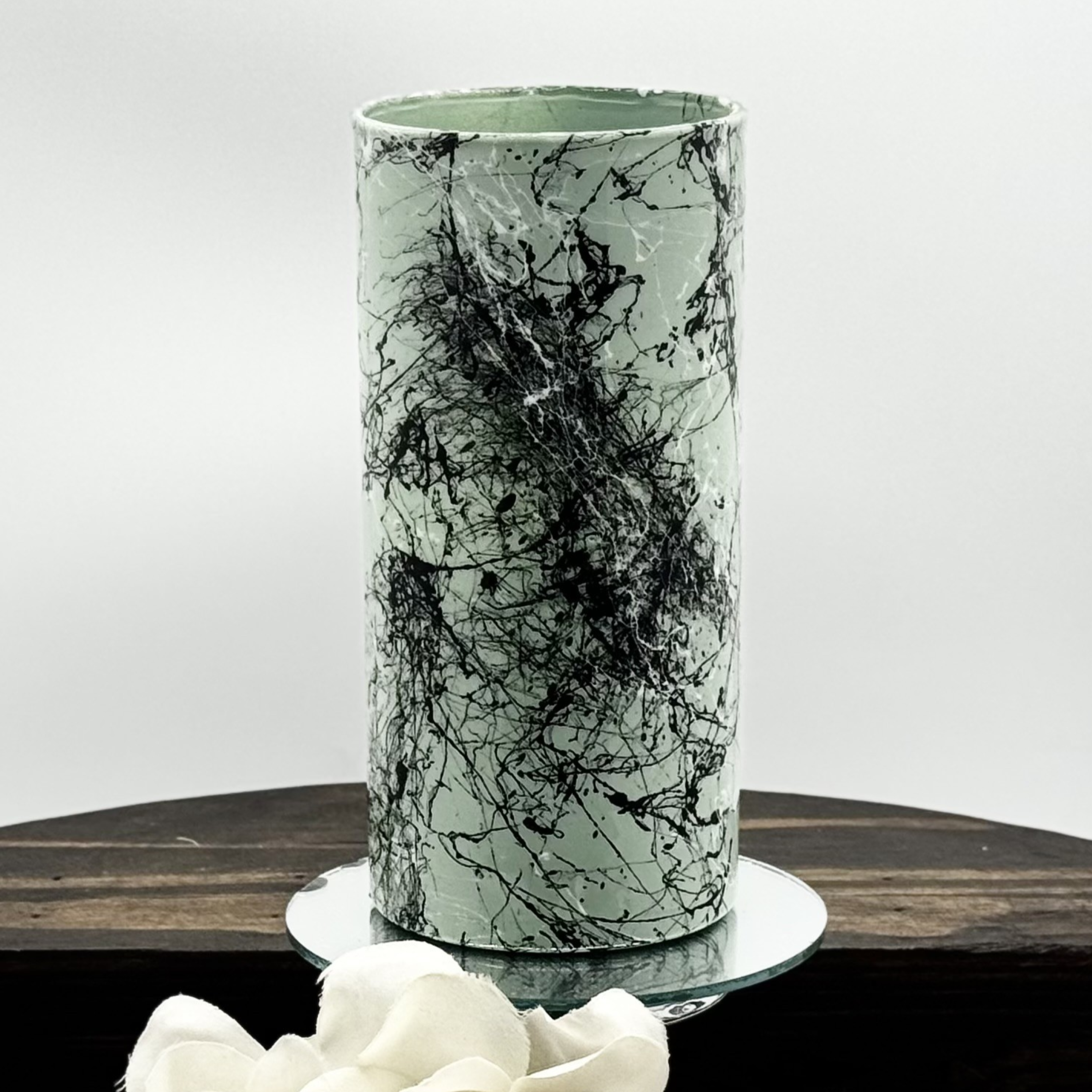 Whisper Stone Glass Vase Collection