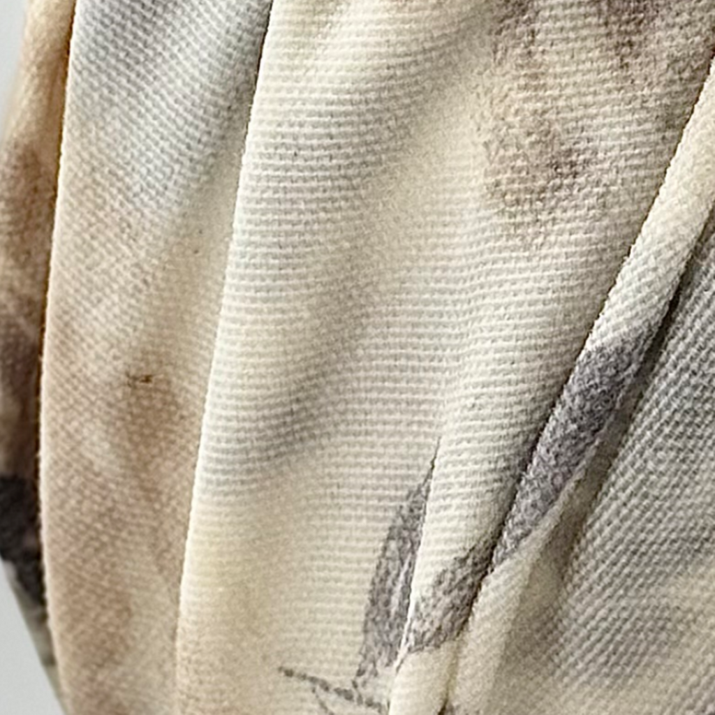 Winter Willow Glass Vase