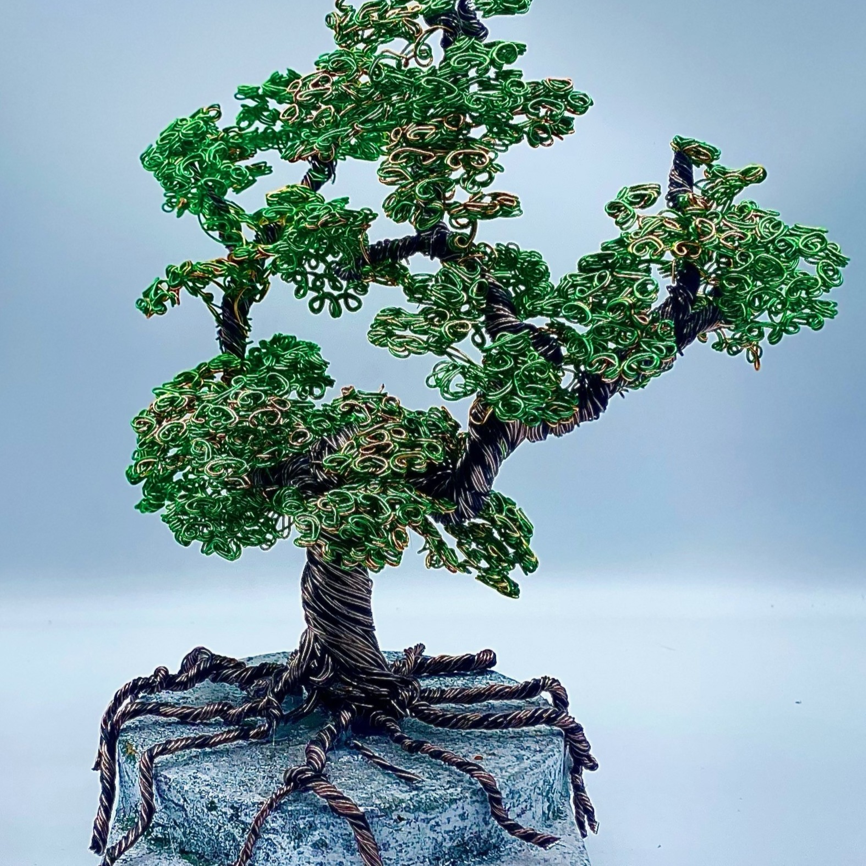 Wire Blossom — Wire Tree Sculpture (2024)