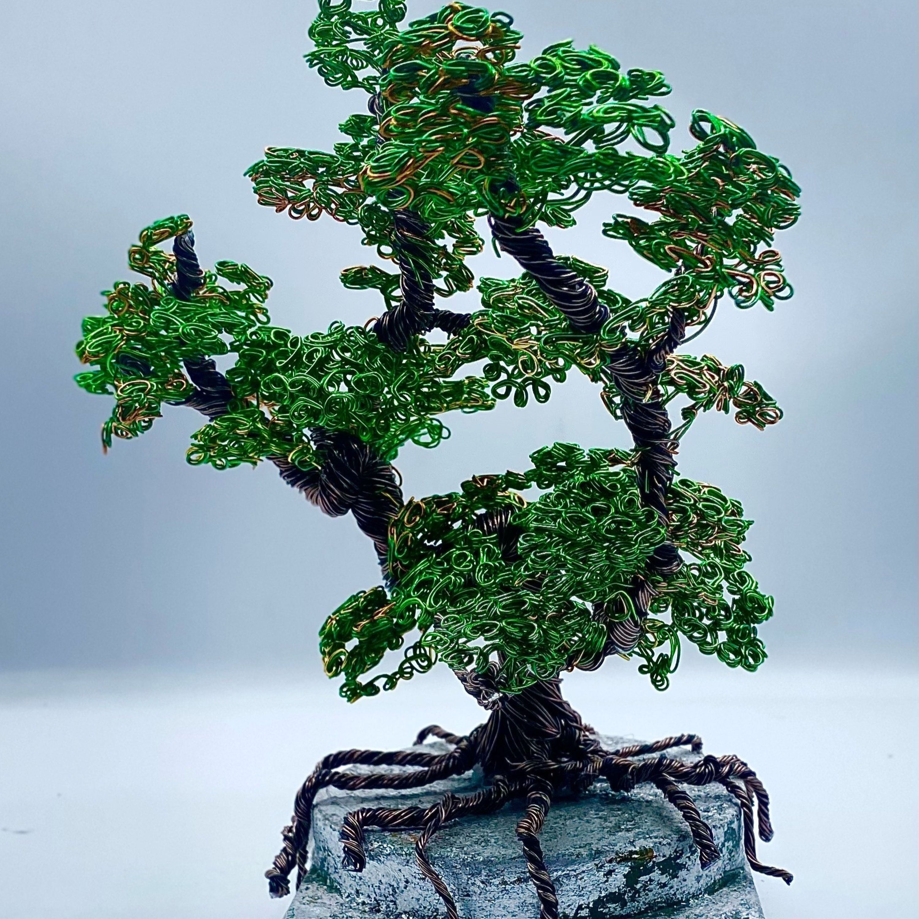 Wire Blossom — Wire Tree Sculpture (2024)