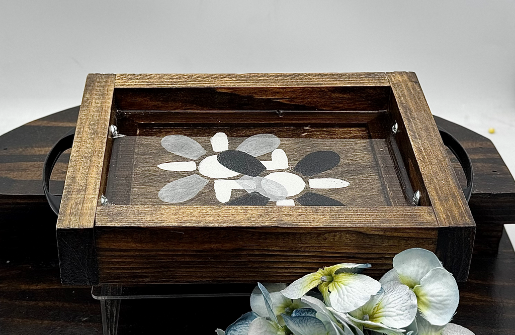 Wood & Shadow Tray